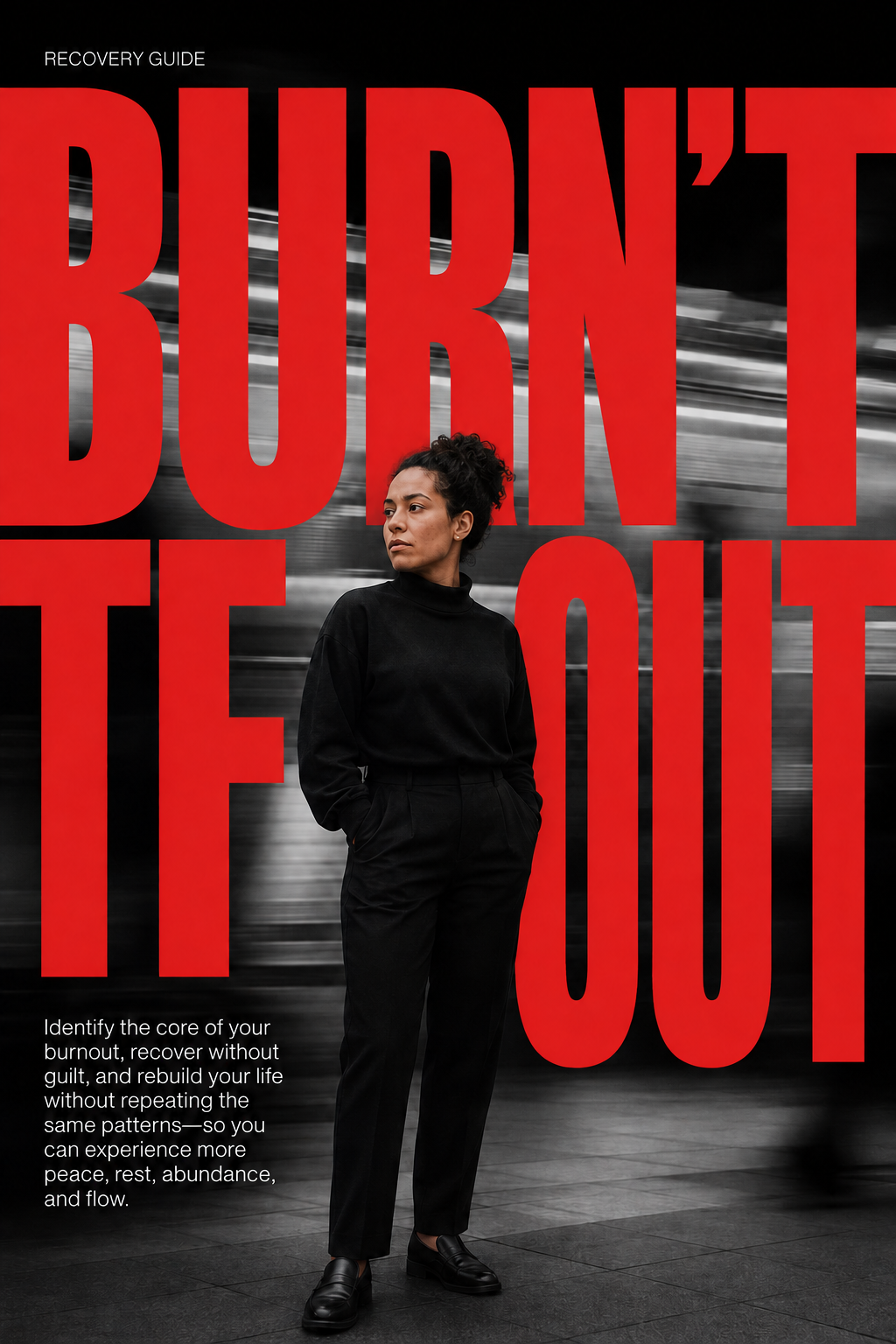 Cover of the Burn't TF Out burnout recovery guide